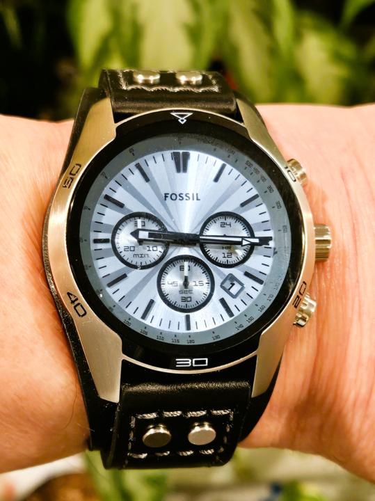 "Blue Monday's" Fossil Coachman Chronograph 
