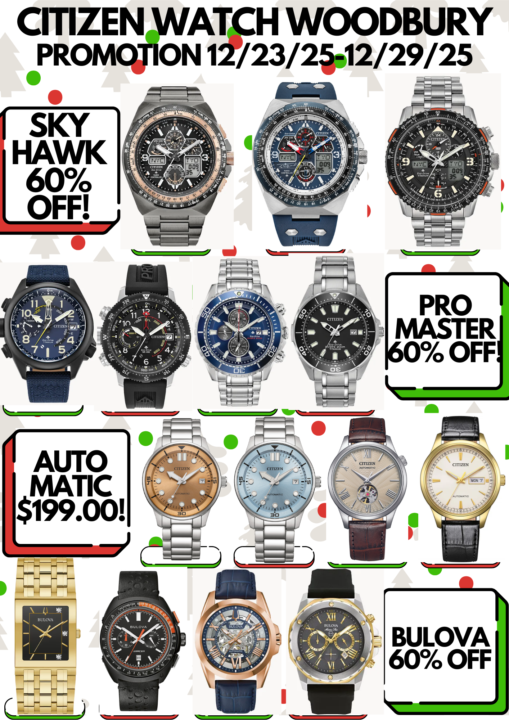Citizen Outlet Sale 12/23-12/29: Promaster Divers 60% off
