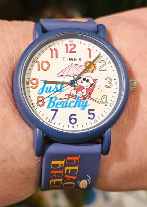 "Blue" Monday — Timex Snoopy!