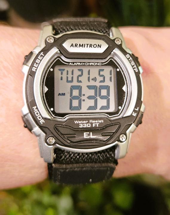Day #21 of the 30 Day Challenge → ARMITRON SPORT CHRONOGRAPH  
