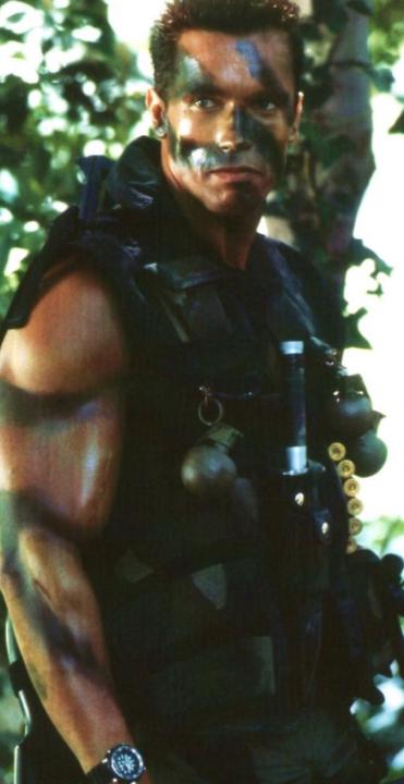 what watch is this? in the commando movie schwarzenegger 