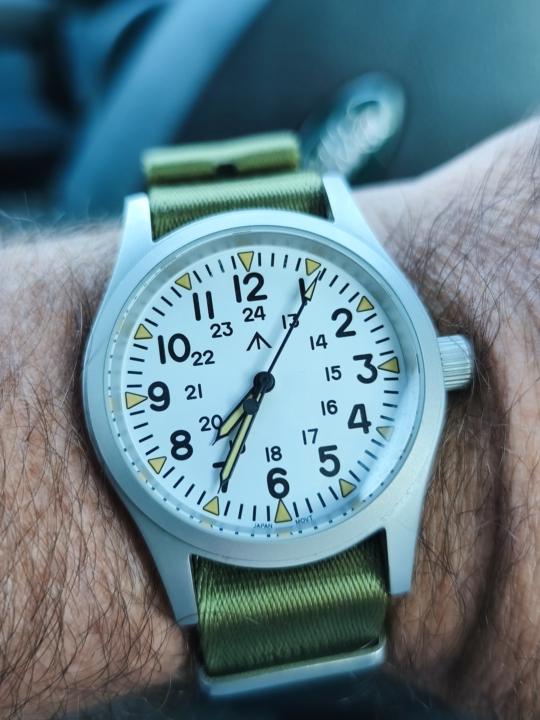 White dial Wednesday 