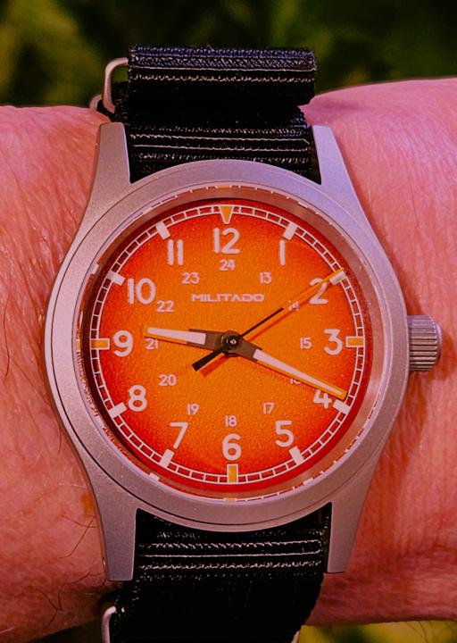 Day #2 — Militado ML05 38mm VH31 Quartz Field Watch