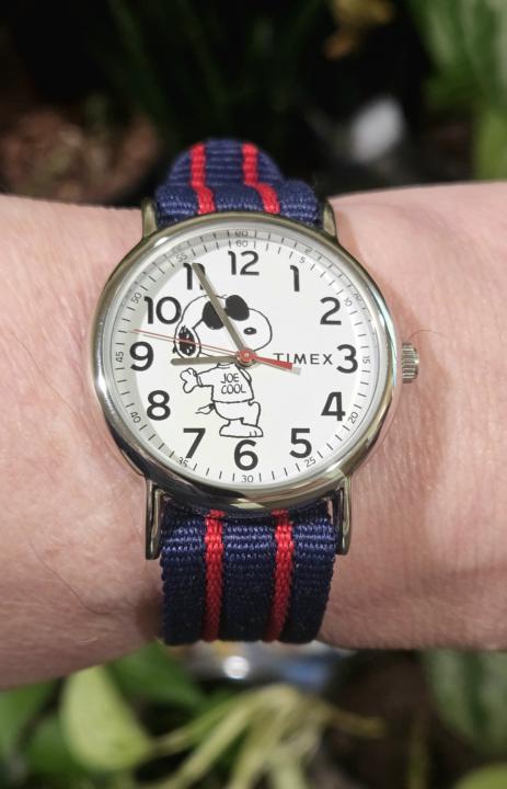 White Dial Wednesday -- Timex Snoopy! 