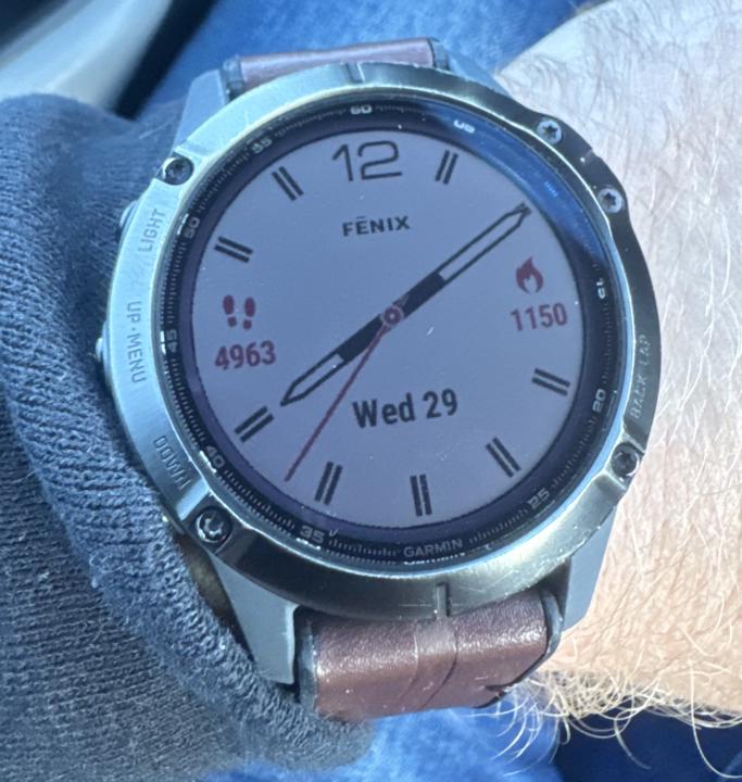 Day #3 of 7: White Dial Fenix