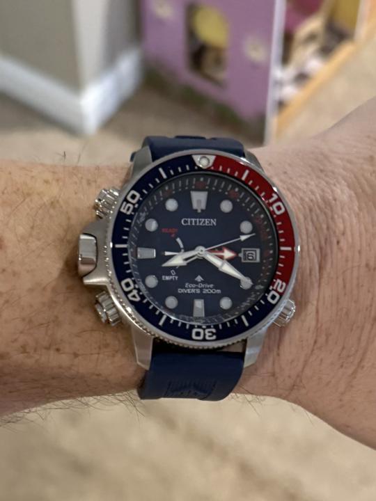 WOTD- Blue Monday February 16th: Citizen Promaster Aqualand 