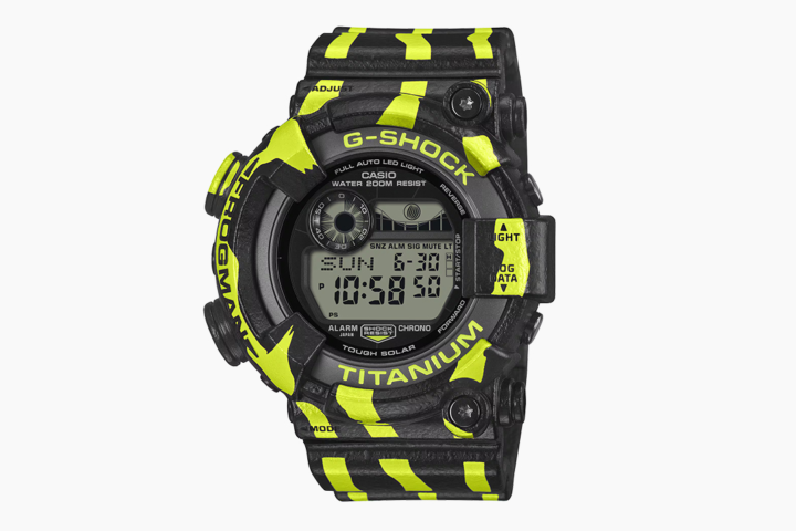 G-shock Frogman Turns Nature’s Warning Colors Into a Titanium Dive Machine
