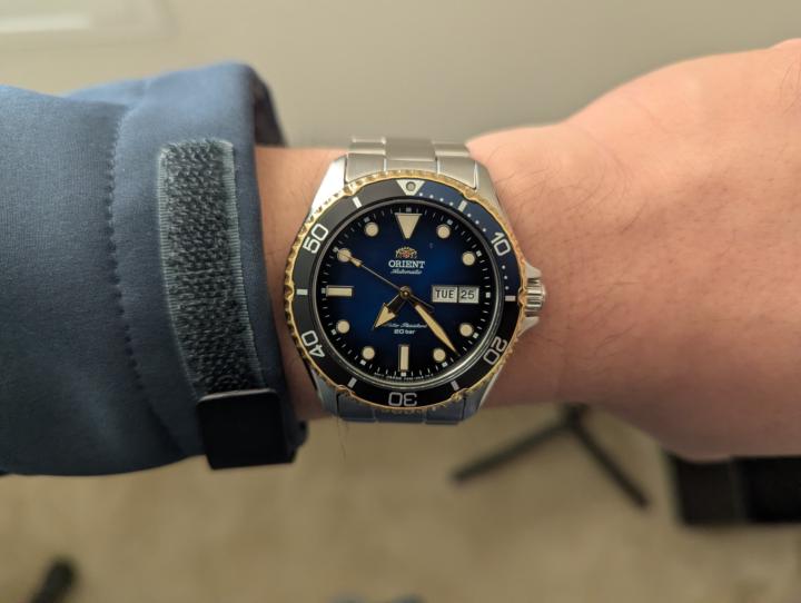  Chronometer Level Accuracy 13/52: Orient Kamasu RA-AA0815L19B LE (2800 pieces) "Bluesy"