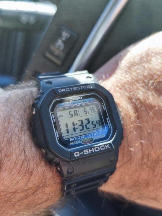 WOTD! Casio G-shock 5600 solar.