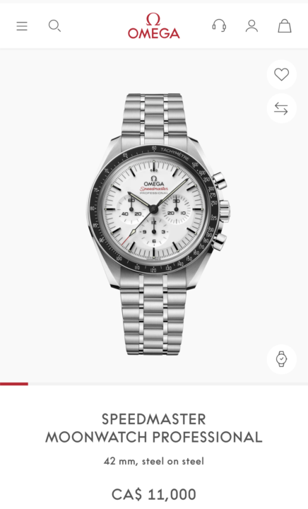 Speedmaster White Dial!