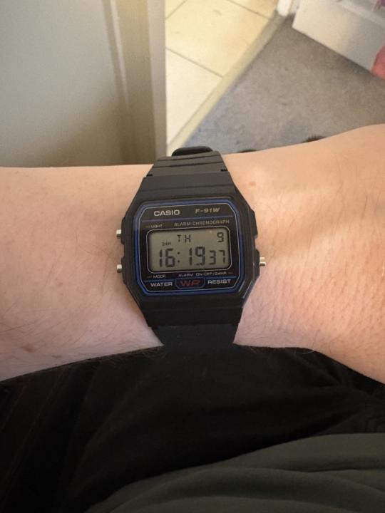Throwback Thursday - Casio F-91W