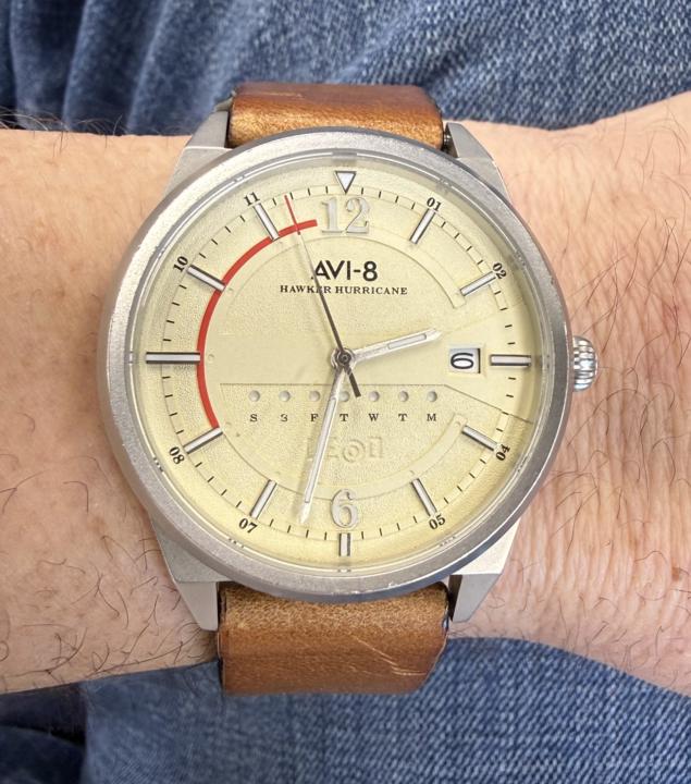 AVI-8 for a White Dial Wednesday 