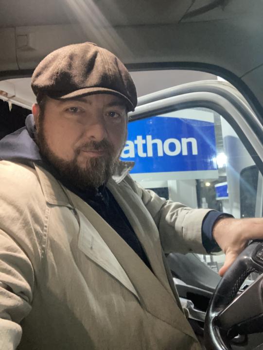 Other blue and silver watch today