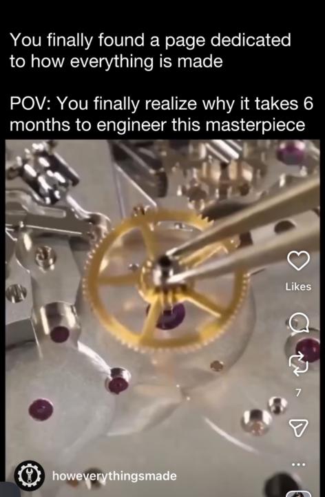 How everything’s made….