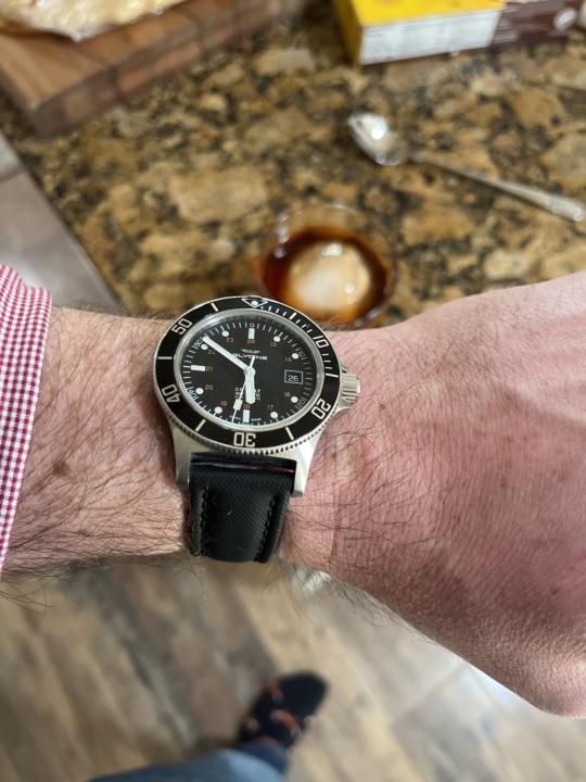 Maple Vanilla Old Fashioned and a strap change 
