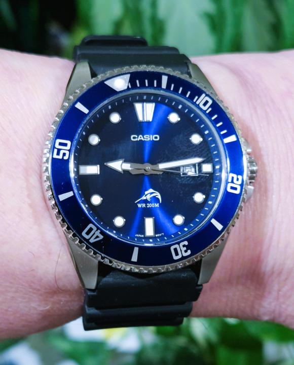 "Blue" Monday — Casio Marlin/Duro 