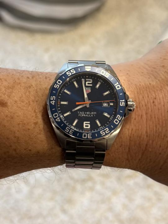 WOTD- Blue Monday July 13th: Tag Heuer Formula 1
