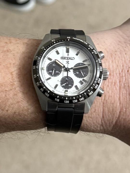 WOTD- White Dial Wednesday January 7th: Seiko Speedtimer SSC813