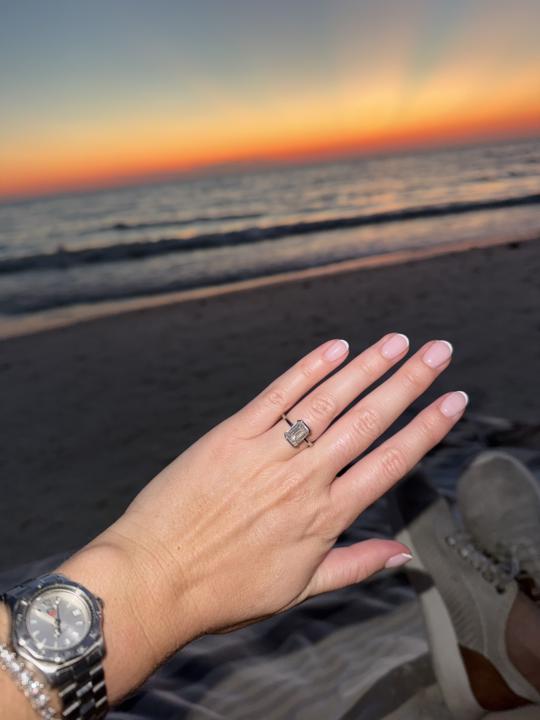 Sunsets, rings, and watches.