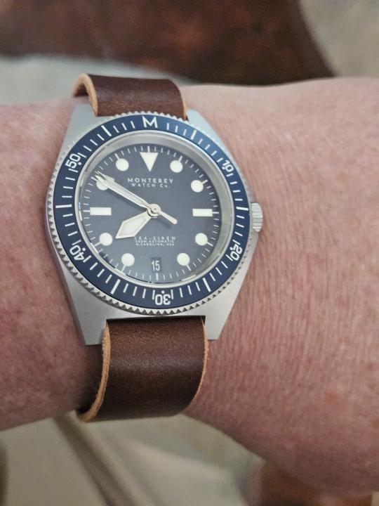 Monty Monday with a Blue Dial