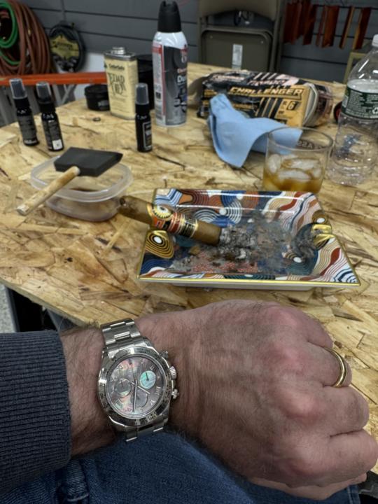 Making the Grail to the heavy lifting today!!