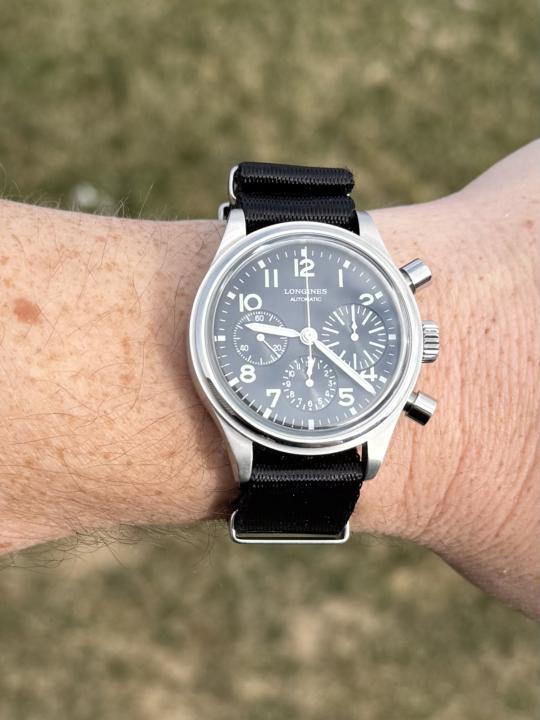WOTD- Superhero Sunday March 1st: Longines Avigation Big Eye 