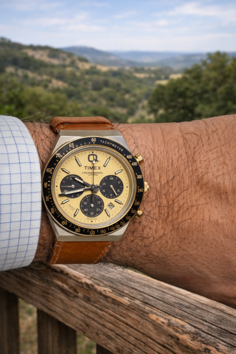 Timex Q Chronograph