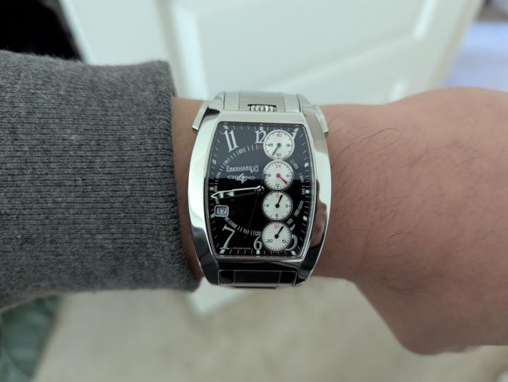 Chronometer Accuracy 14/52: EBERHARD AND CO CHRONO 4 CHRONOGRAPH AUTOMATIC 31047.5 (2017)