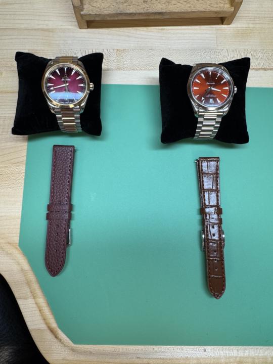 Adding to the collection by changing straps