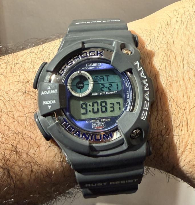 WOTD: G Shock Saturday.