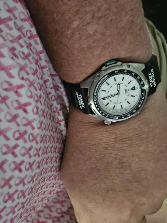 Breast Cancer Awareness Month with White Dial Wednesday 