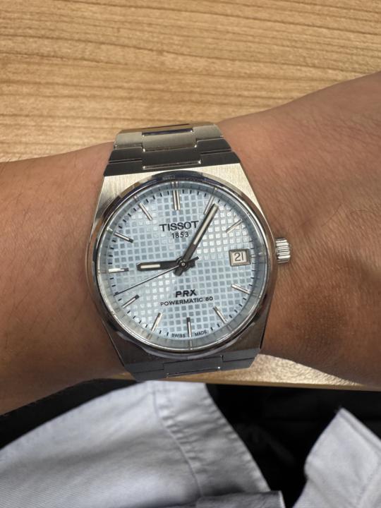 WOTD: Tissot PRX 35mm Ice Blue ❄️