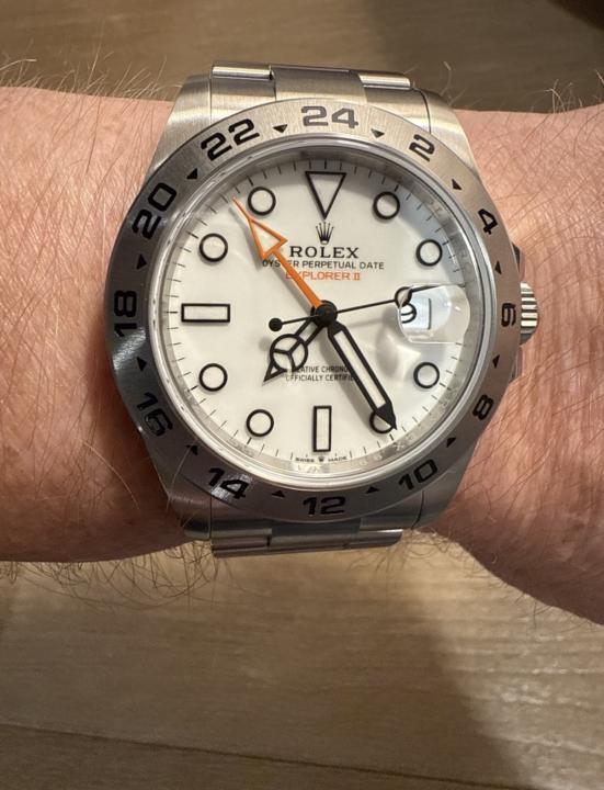 White dial Wednesday 