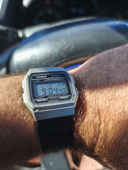WOTD Casio F-91W 
