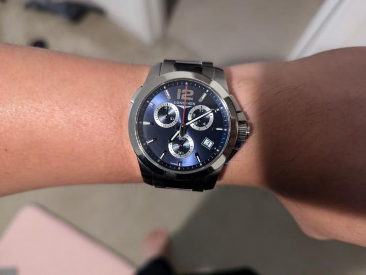 LONGINES CONQUEST CHRONOGRAPH WATCH L37024966