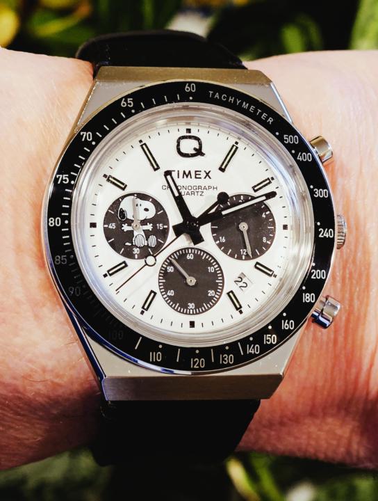 New Watch Day — Timex Snoopy Peanuts Q Chronograph