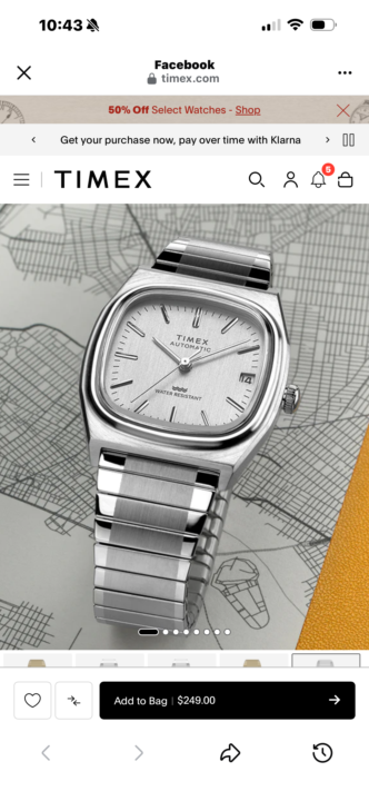 Thoughts on this retro-looking Timex?