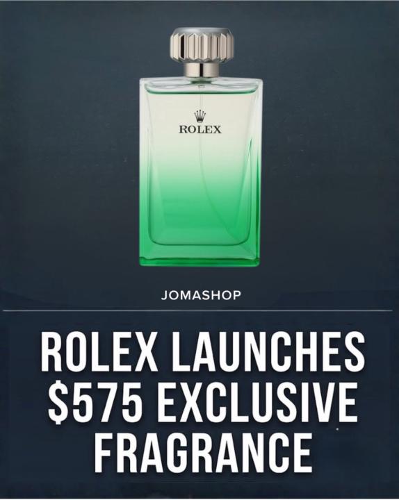 Rolex launches $575 exclusive fragrance