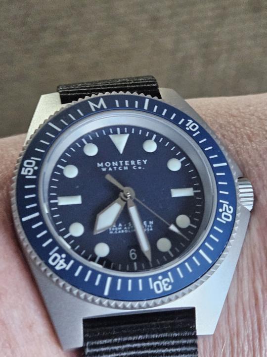 Late evening Blue Dial Monty Monday