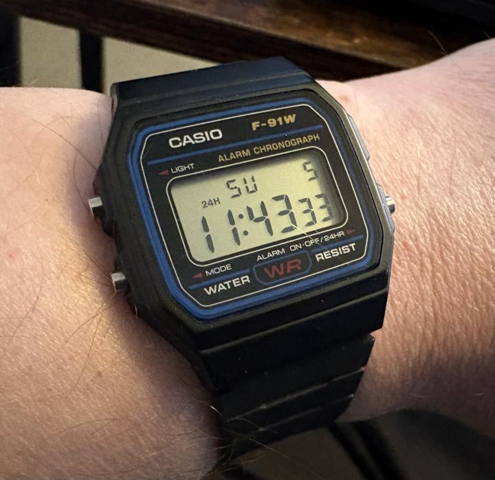 WOTD: Casio F-91w