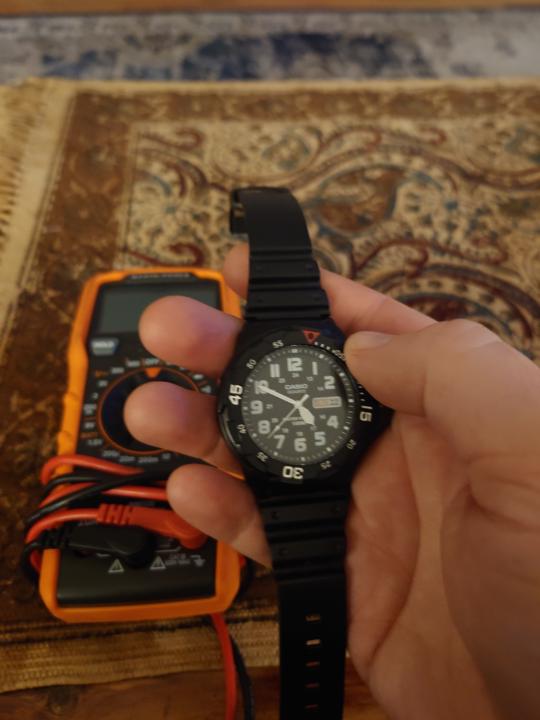 Sad day Casio MRW200H died.