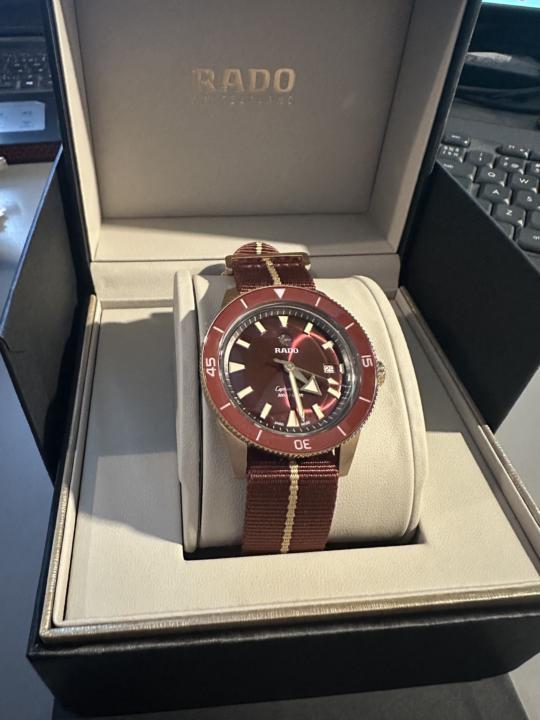 Its arrived!! The Rado Captain Cook Automatic Bronze