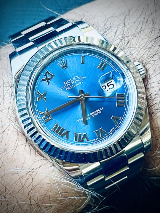 Rollin’ with the Rollie today