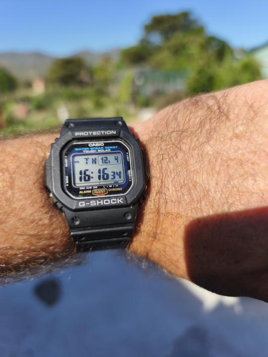 Afternoon switch - G-shock 5600ue Solar