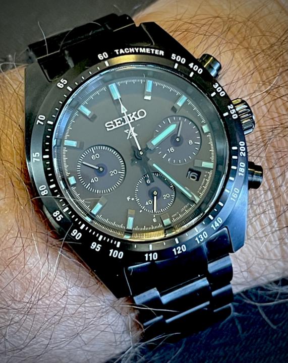 Seiko Prospex Chronograph Speedtimer for today