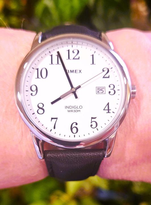 White Dial Wednesday — Timex Easy Reader Watch