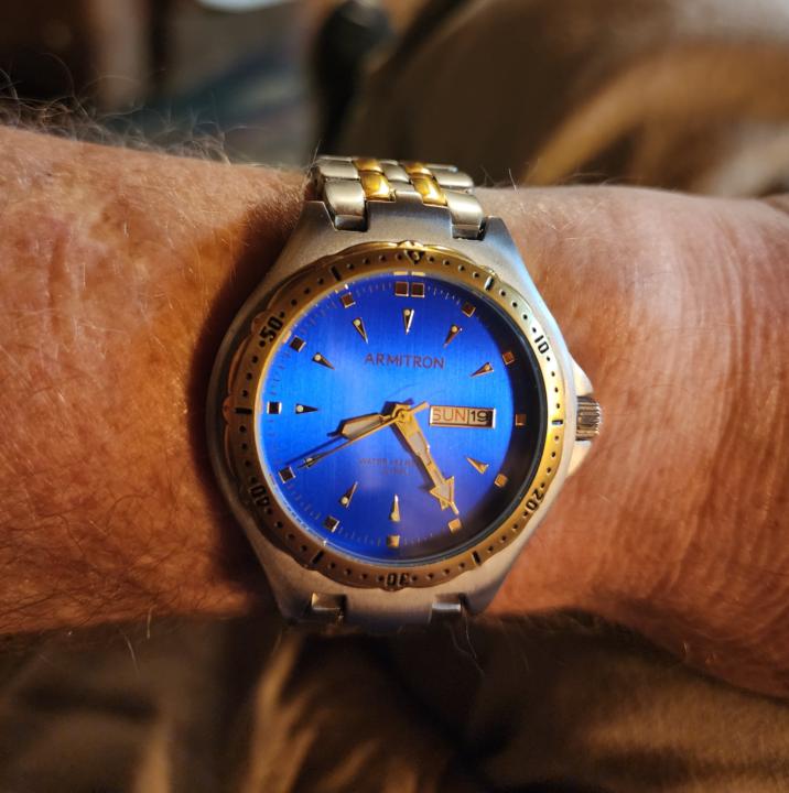 Blue and Gold