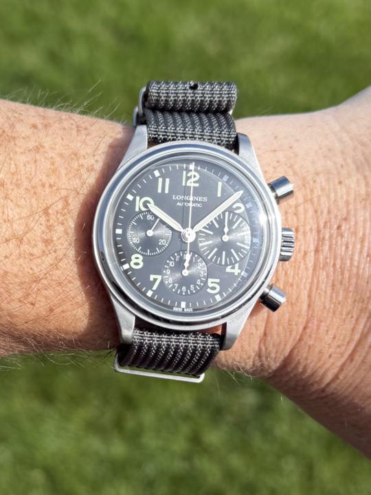 WOTD- Superhero Sunday May 31st: Longines Avigation Big Eye