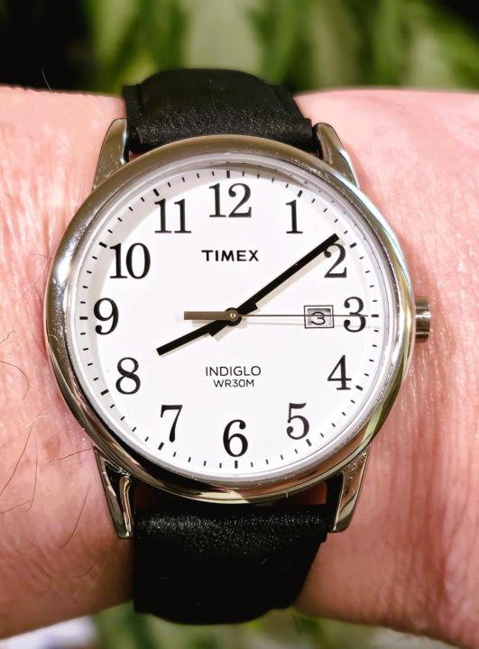 White Dial Wednesday — Timex Easy Reader