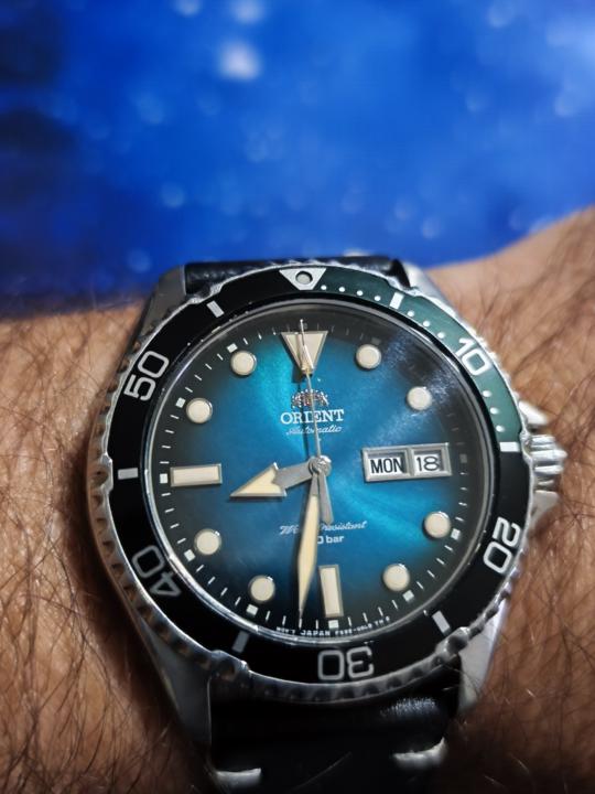Blue Monday - Orient Kamasu 